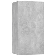 Mobile TV multimediale scaffale TV credenza mobile TV sala da pranzo soggiorno camera da letto 30,5 x 30 x 60 cm legno ingegnerizzato grigio 02_0026122