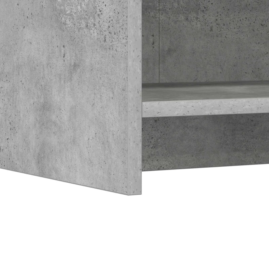 Credenza Grigio Cemento 75 x 36 x 80 cm Legno ingegnerizzato 8011110