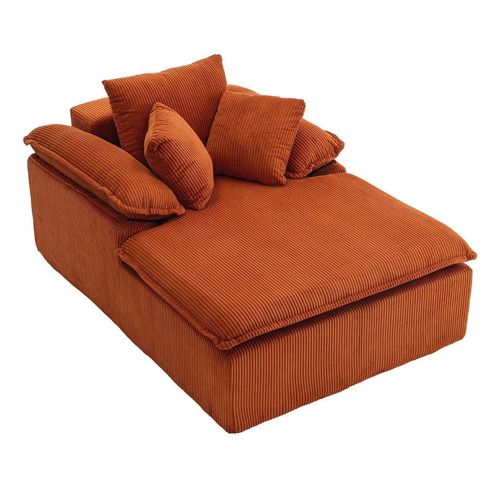 Canap¨¦ inclinable - Xylo - 46 cm - Design senza telaio, braccioli larghi