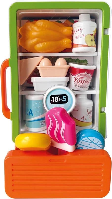 MAISONELLE - SHOPPING PLAYSET
 MISURA 12X9.5X24 CM, 
CARRELLO DELLA SPESA MISURA MONTATO 18X11.5X16.5 CM