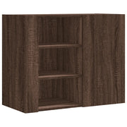 Armadietto a Muro | Mobile a Parete Rovere Marrone 75x35x60 cm in Truciolato