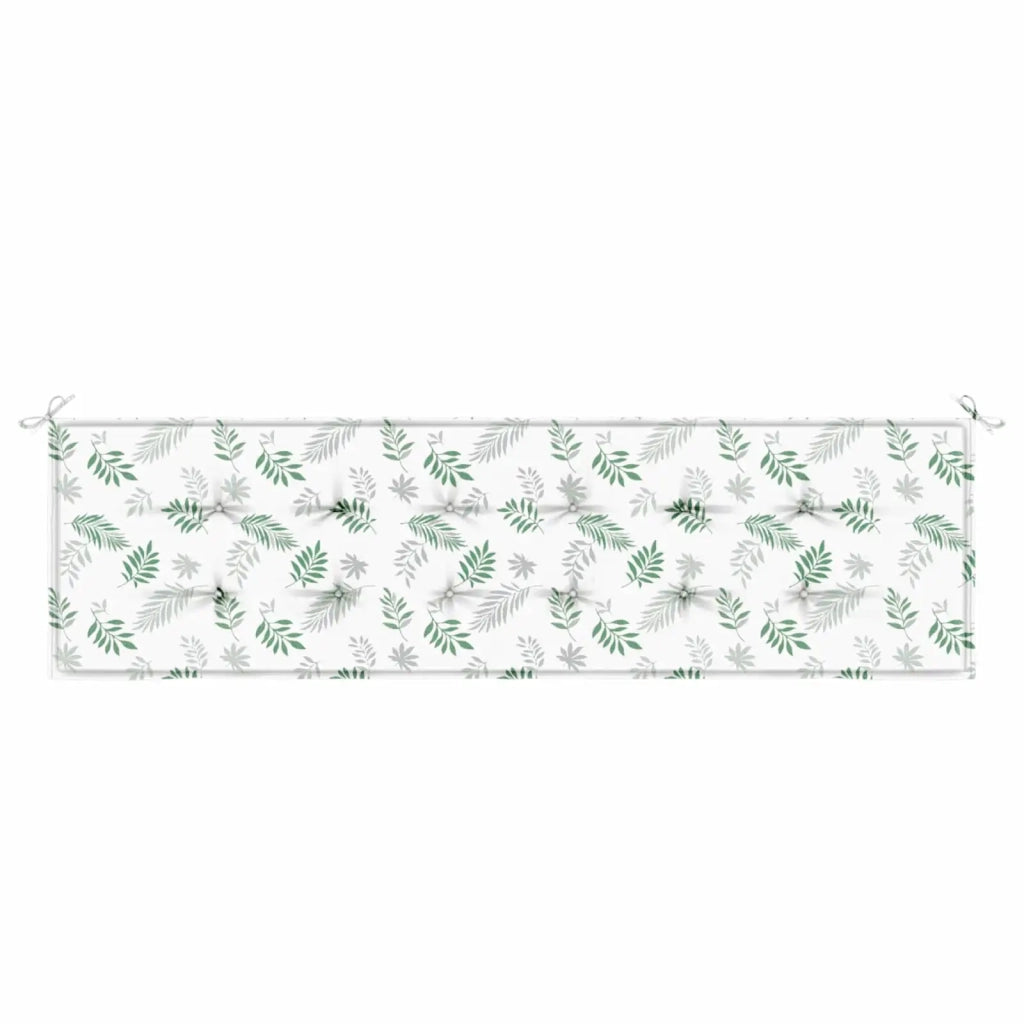 Cuscino per Panchina Tessuto Oxford Design a foglia 361182