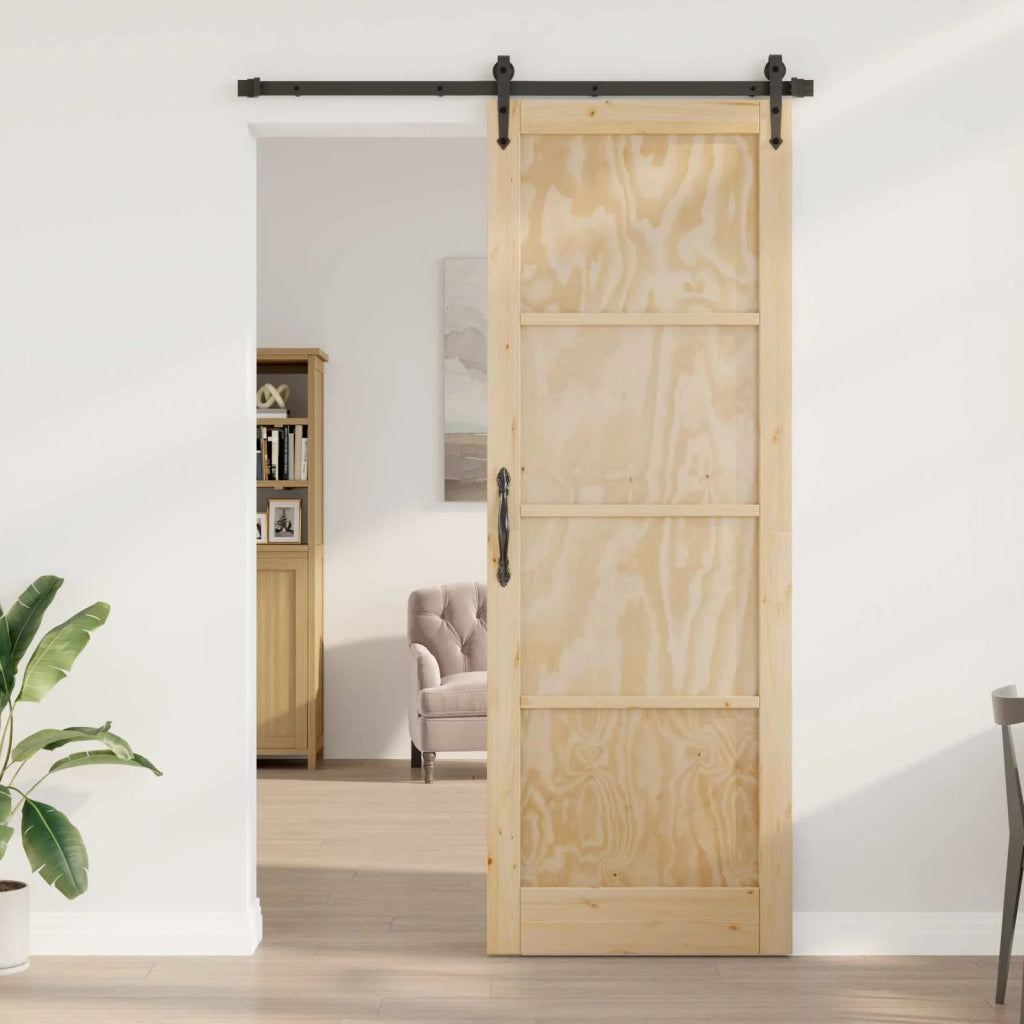 Porta scorrevole ORKDAL Naturale 83 x 232 cm