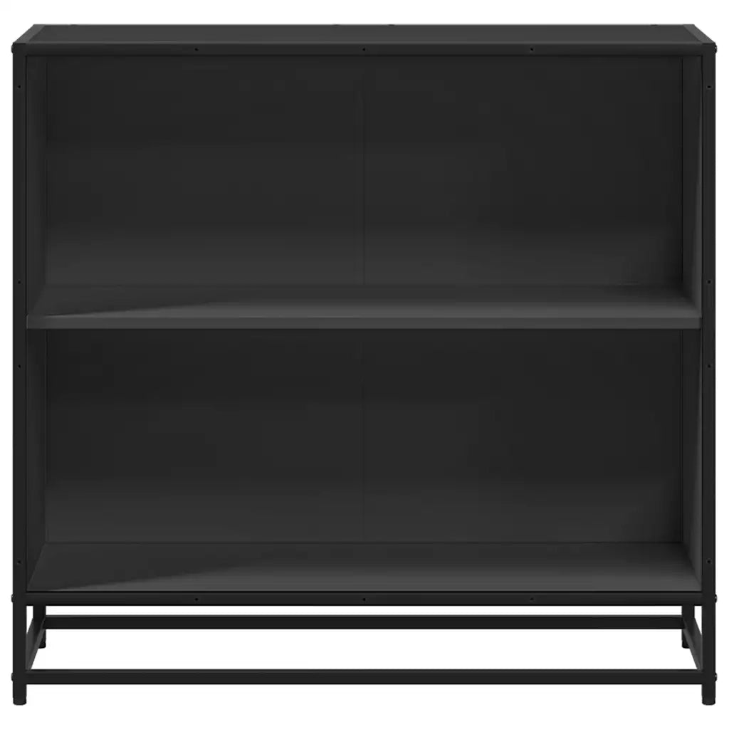 Libreria Nera 80,5x35x76 cm in Legno Multistrato 849104