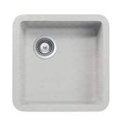 Vasca sottotop 38x38 cm in cristallite