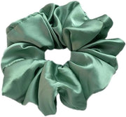 Scrunchie per capelli - Anti-rottura e Anti-rughe capelli per donne e ragazze - Houders di pony in seta verde
