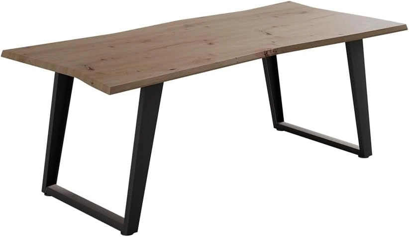 Tavolino da caffè Yan, Artigiano, 100 x 60 cm, adatto all'uso come tavolino da soggiorno o tavolino laterale