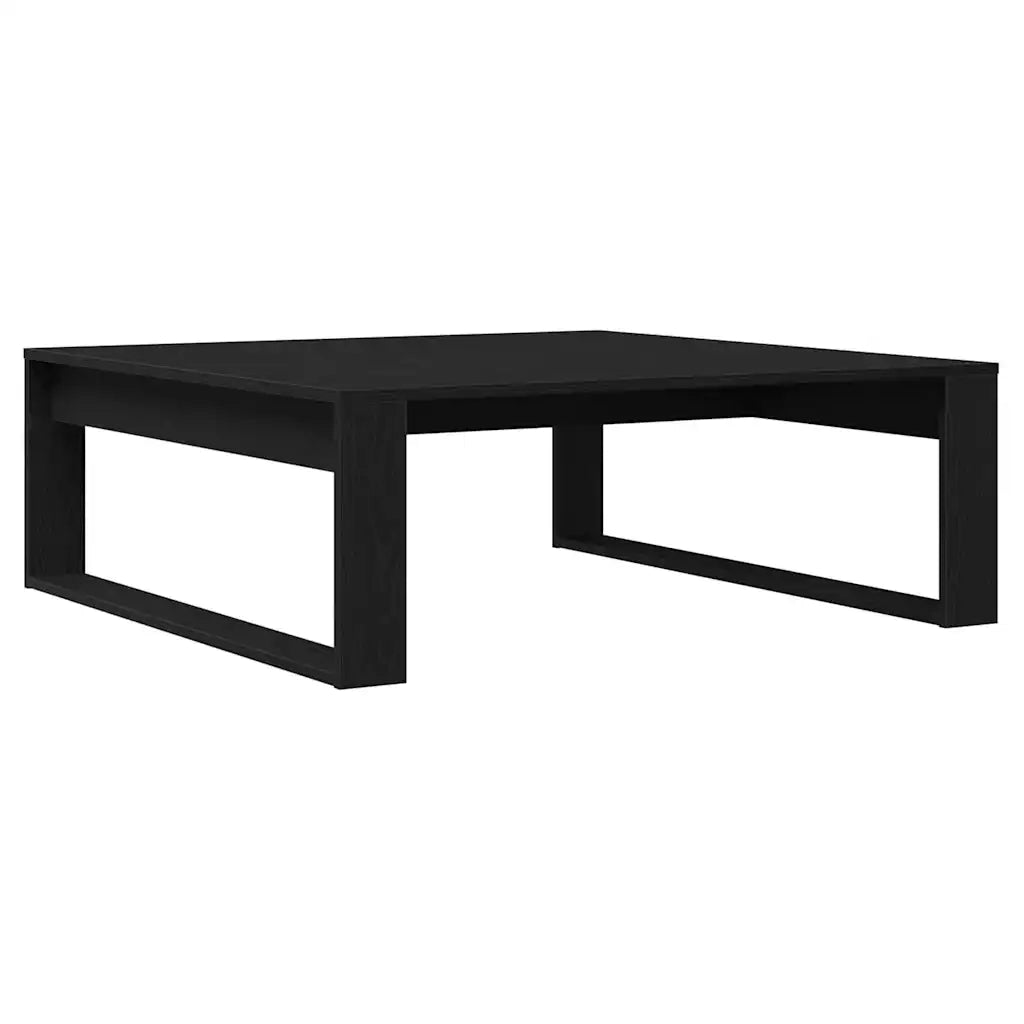 Tavolino da salotto Rovere Nero 100 x 100 x 35 cm 862073