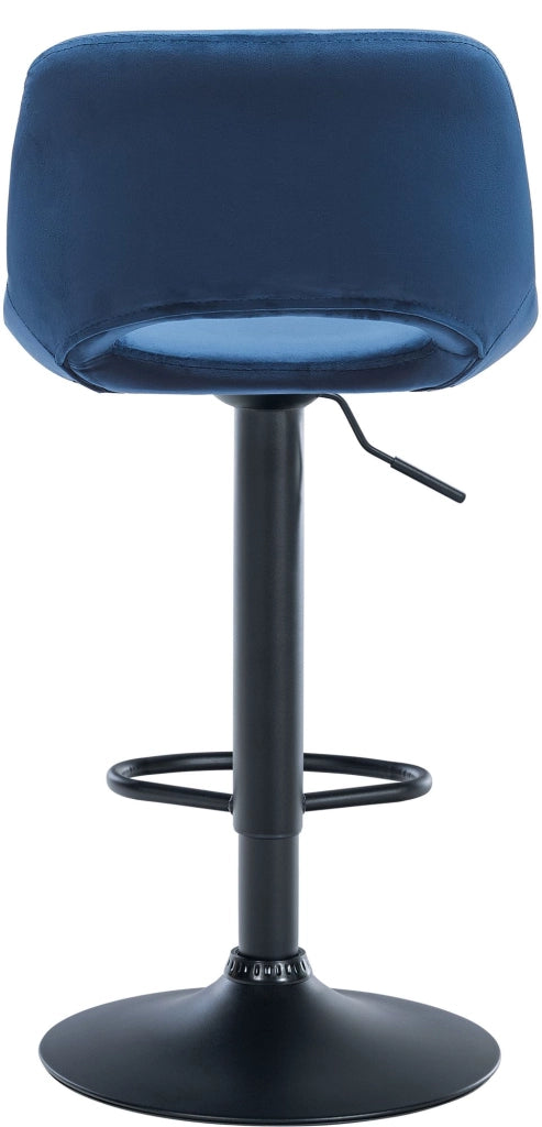 Barhocker Camden Samt schwarz