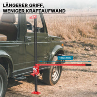 Binda meccanica 60" per fuoristrada e quad 150 cm max 3000 kg Sollevatore cric