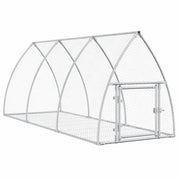 Gabbia per conigli in argento 300 x 105 x 120 cm in acciaio zincato argento 02_0041696