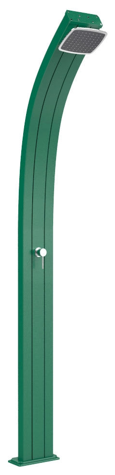 Doccia Solare da Esterno Giardino 25L Miscelatore Arkema Spring Verde