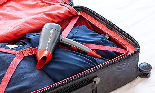 Solis Home & Away asciuga capelli 1800 W Nero, Rosso
