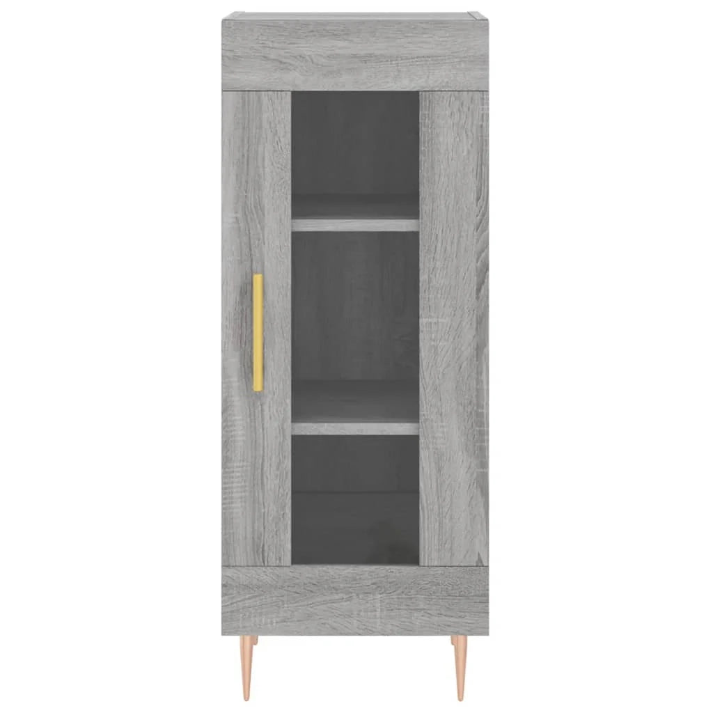 Buffet credenza cassettiera armadio mobile contenitore organizer cucina soggiorno Sonoma 34,5 x 34 x 90 cm legno ingegnerizzato grigio 02_0036331