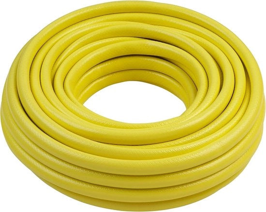 Serpentino per giardinaggio con sezione a croce 127 mm - 20 m di lunghezza - per l'irrigazione di piccole superfici - stabile - resistente agli urti - resistente ai raggi UV.