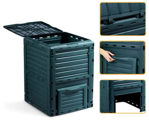 Compostiera da Giardino 300 litri Fadi Composter Verde