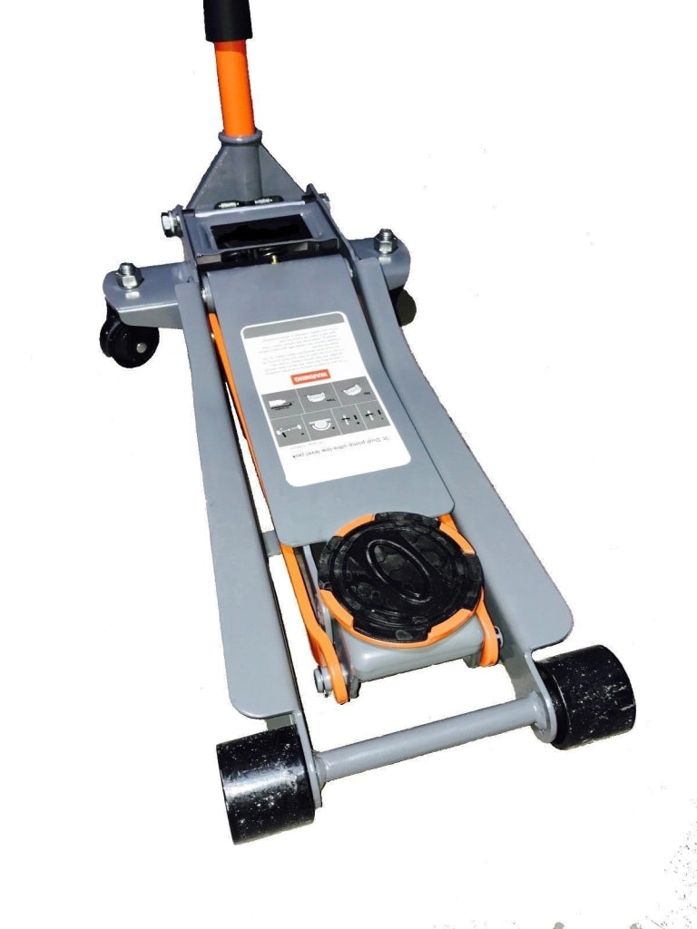 CRICK CRIC SOLLEVATORE MARTINETTO IDRAULICO A CARRELLO 3 TON MODELLO BASSO NEW