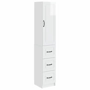 Set di armadi 2 pcs Bianco Lucido 33 x 34,5 x 87 cm 3416974