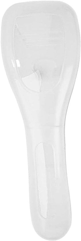 Scatola di conservazione trasparente per rasoio, zaino acqua resistente, impermeabile, portatile, utile per attività all'aperto, campeggio e viaggi.