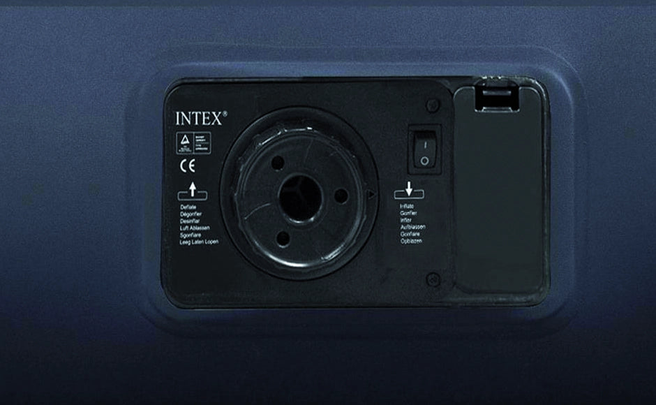 Intex MATERASSO GONFIABILE DURA-BEAM CON POMPA Twin cm. 99x191x42 h