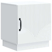 Comodino Bianco 43 x 34,5 x 47 cm Legno ingegnerizzato 895255
