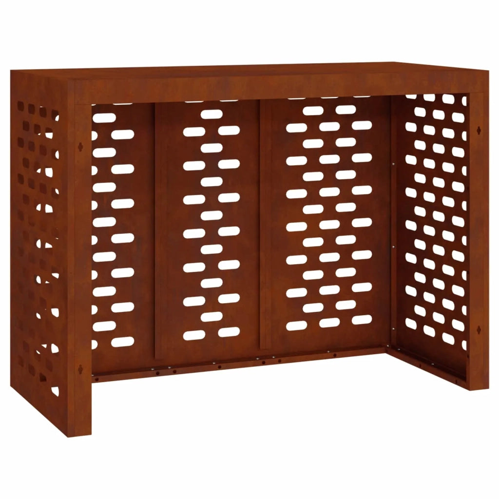Copertura per condizionatore d'aria Ruggine 110 x 50 x 80 cm 865910