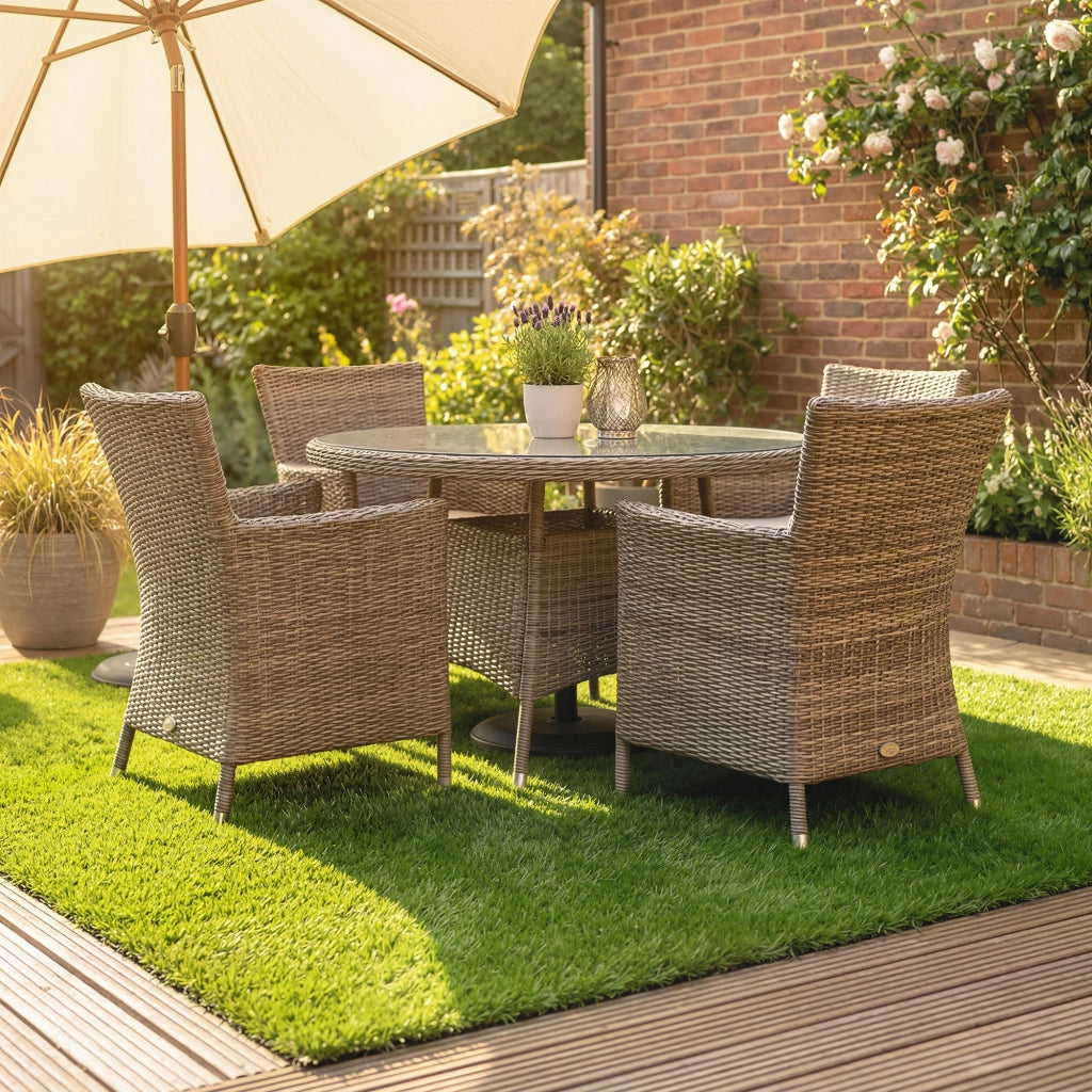 Set 22 Pezzi Fliesen Prato Sintetico 30x30 cm con Drenaggio ¨C zephmum ¨C Verde 2m2