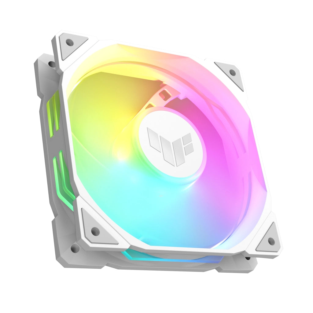Asus tuf gaming tr120 argb 3in1 white case per computer raffreddatore d'aria 12 cm bianco - 90DA0093-B09020