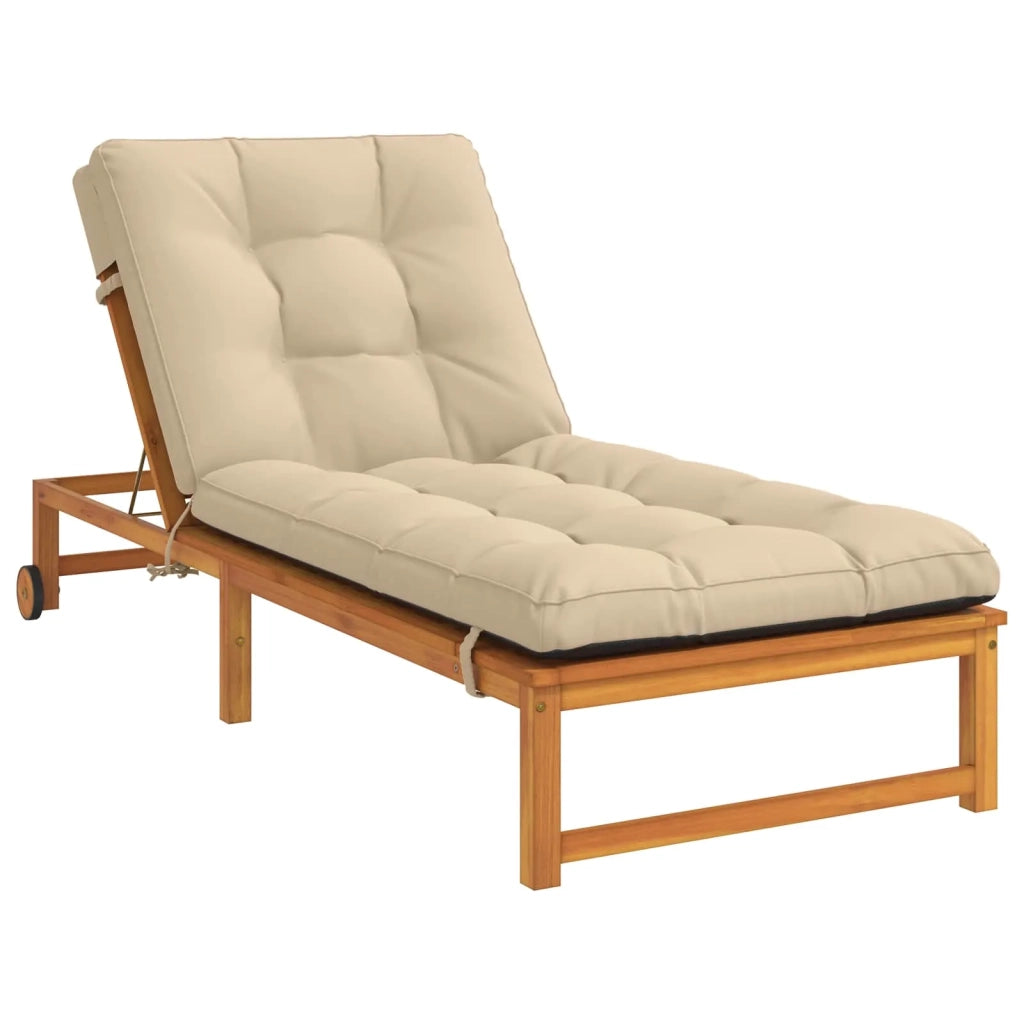 Cuscino per Lettino VIANEN 100% Poliestere Crema 953865