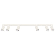 Plafoniera moderna beige barra 117cm 6xGU10 Gravio