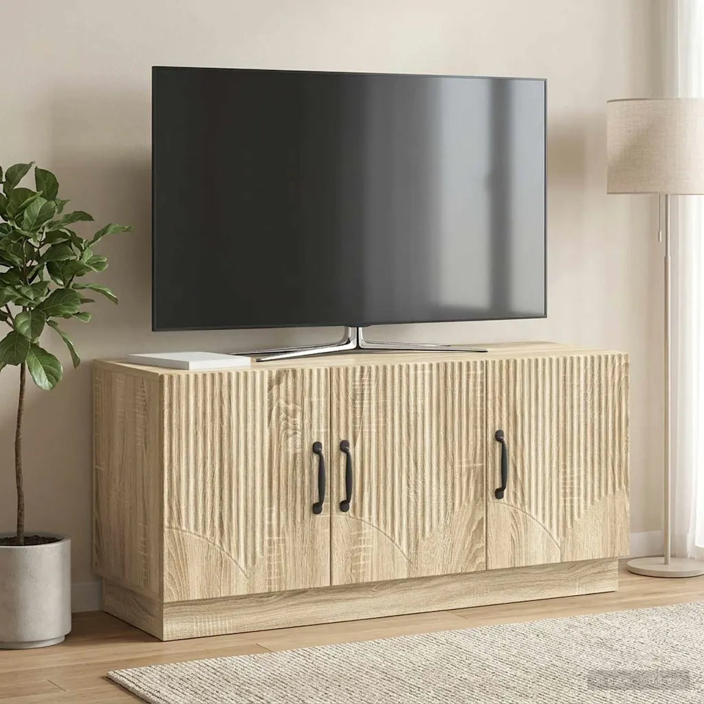 Mobile TV Rovere Sonoma 99 x 34,5 x 47 cm Legno ingegnerizzato 895407