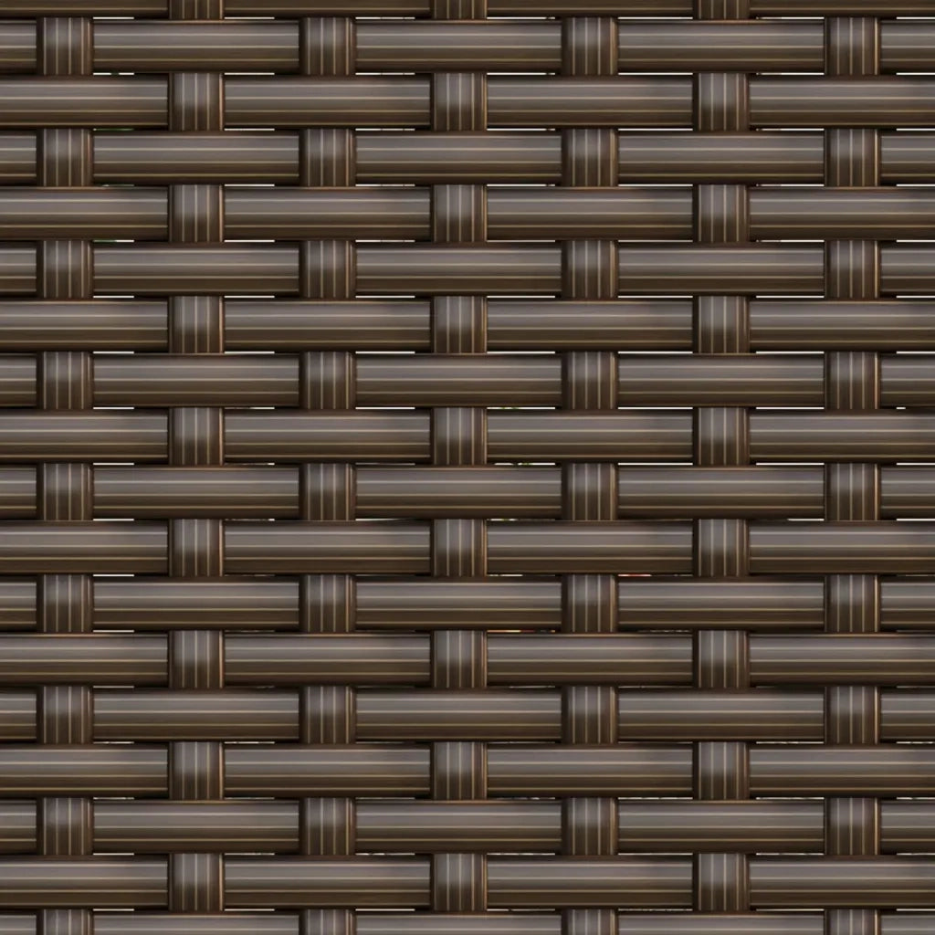 Set Divani da Giardino 2 pz | Set Salotto da Giardino con Cuscini in Polyrattan Marrone