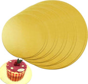 Piastrelle per torte rotonde da 10 - Base per torte in cartone - Decorazione per torte circolari - Piastrelle per torte stivabili - Pads per tartine per torte - Per matrimoni e compleanni