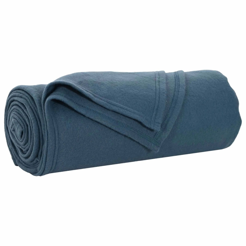 Coperte da Pile 6 pcs Blu navy 170 x 130 cm Panno 42017061