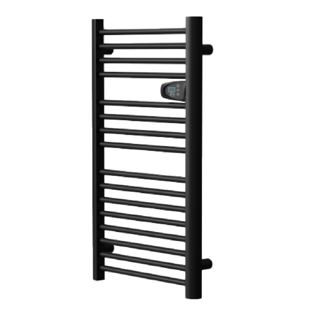 Scaldasalviette elettrico senza liquidi 500W H.98xL54cm HESTIA nero