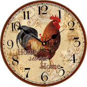 Cassettone da Parete con Orologio a Batterie, Numeri Arabi, Stile Vintage per Casa/Ufficio/Scolastico, 20 cm
