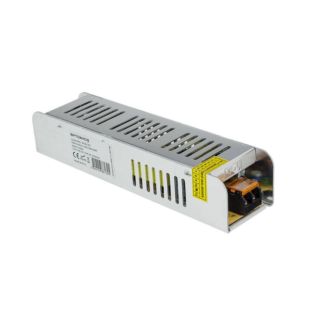 Alimentatore sottile 100w 24v in metallo per strisce led