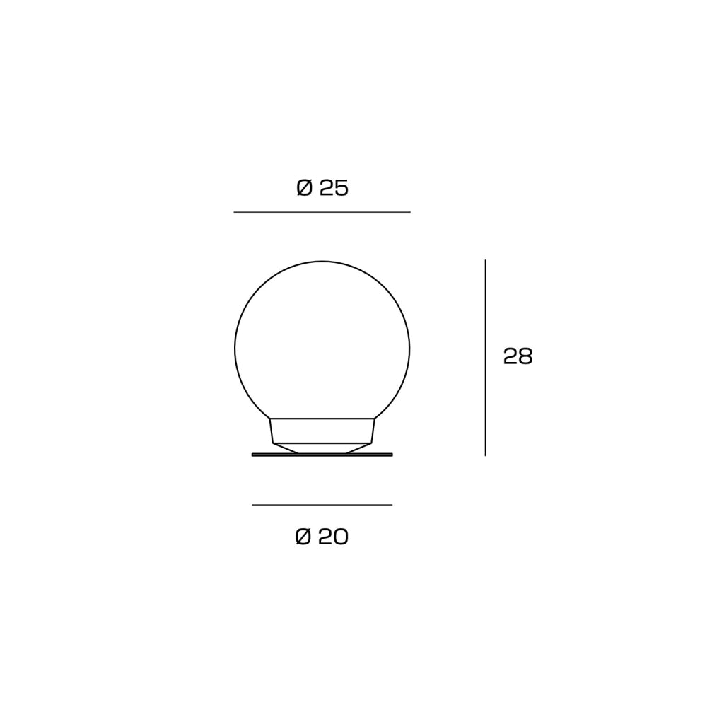JOTTO LAMPADA DA TAVOLO IN METALLO COLORE ALLUMINIO VETRO SFUMATO AMBRA DA 25CM 1 LUCE ATTACCO GX53 DIMMERABILE