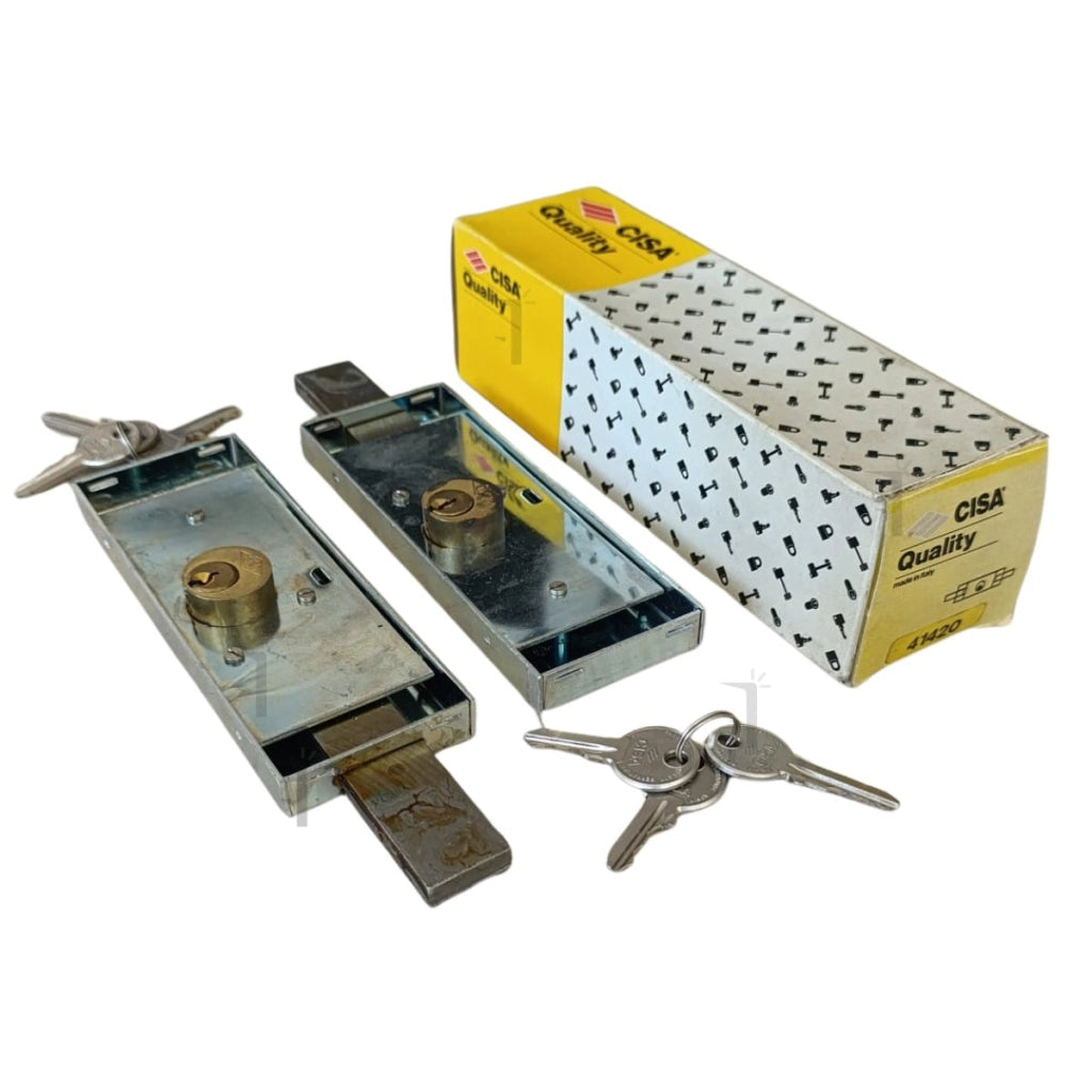 Kit 2 Serrature per Serranda Avvolgibile Cisa 41420 Destra + Sinistra