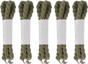 Cinture elastiche per pantaloni - antiscivolo - doppie - verde - 10 pezzi - adatte per escursioni.
