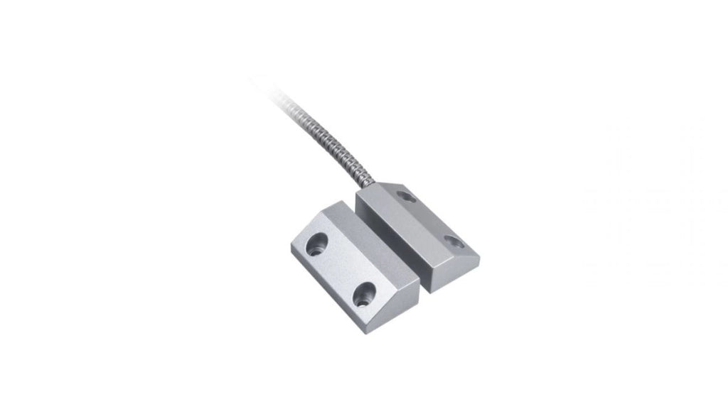 Contatto magnetico 2 fili protetti da rete metallica