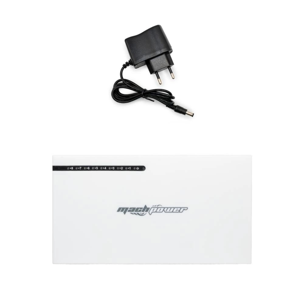 Mach power switch gigabit ethernet desktop non gestito per rete domestica e ufficio *** numero posti 8 porte, confezi...