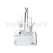 MENAGE CESTINO SET DA TAVOLA ORGANIZER LIKE WATER  IN CRISTALLO ACRILICO BIANCO