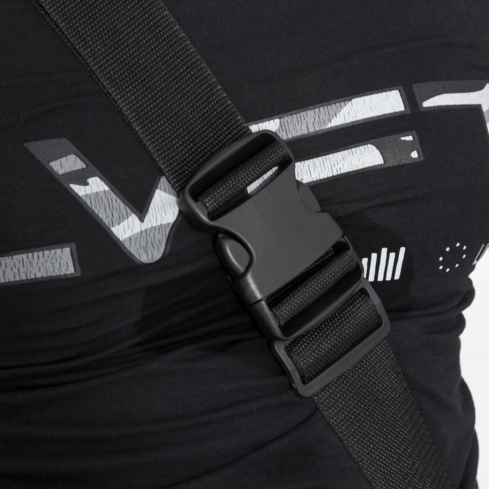 Panca a Inversione Regolabile 79x114x153 cm con Poggiatesta Rosso e Nero