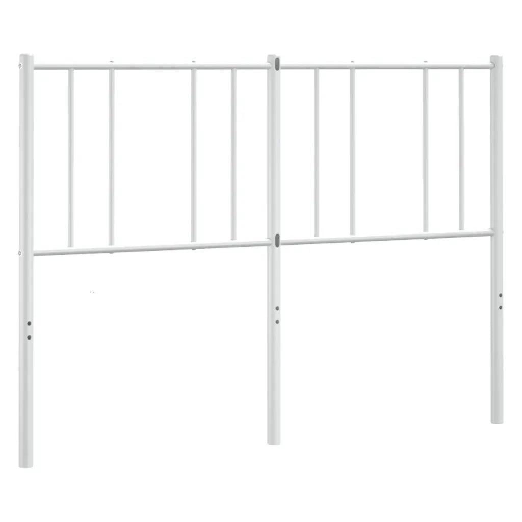 Testiera di Ricambio in Metallo Bianco 135 cm 352561