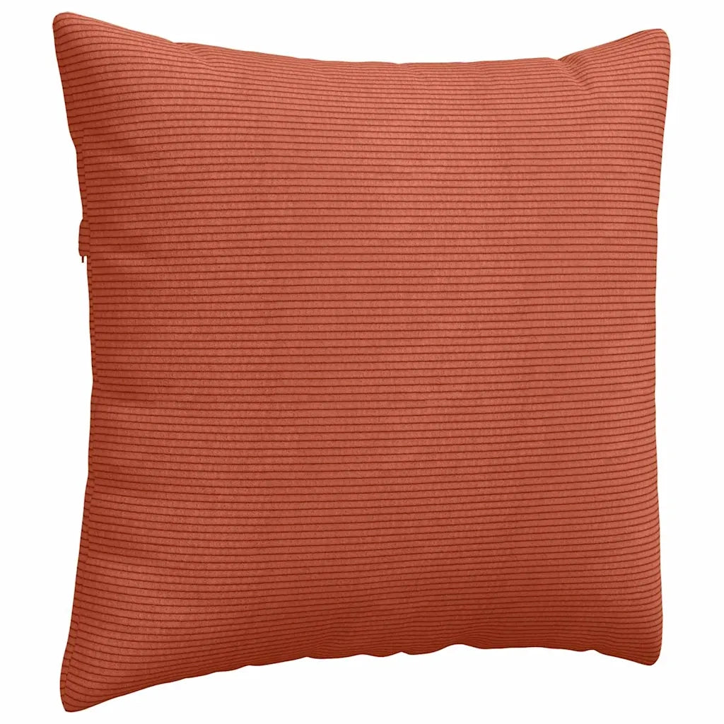 Cuscini da Divano 2 pcs Rosso Arancio 45 x 45 cm