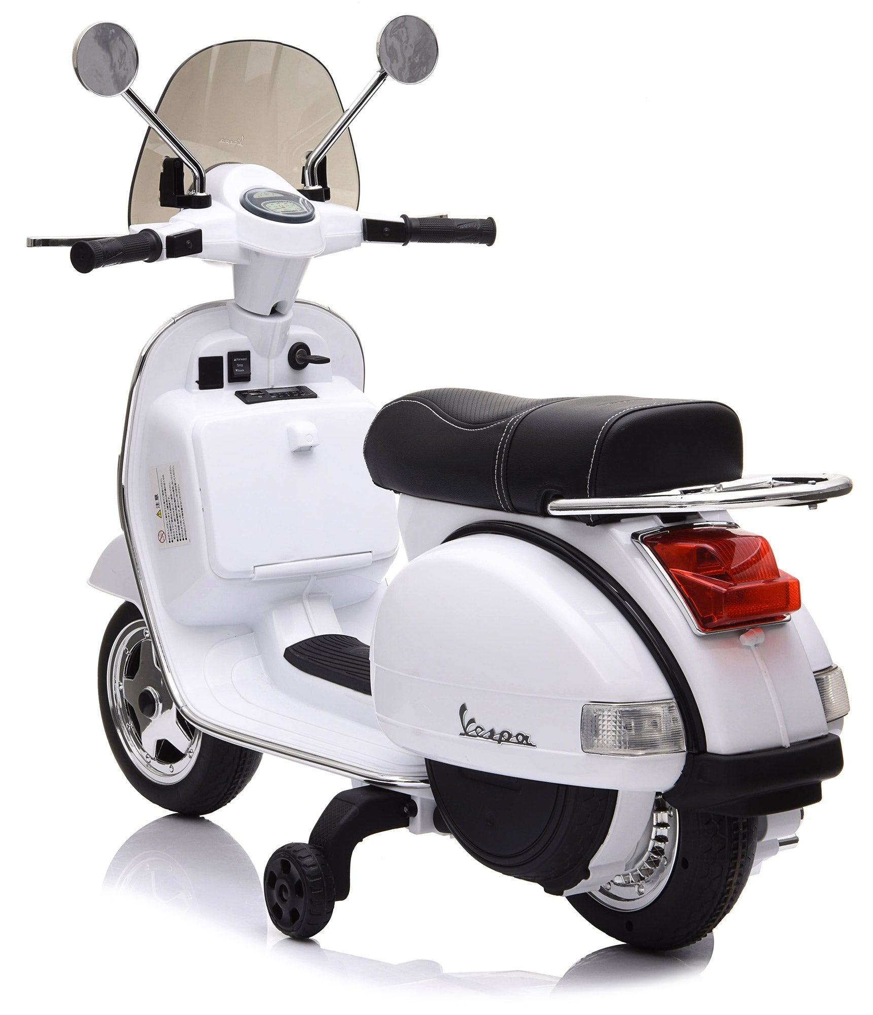 Piaggio Vespa PX150 Full Elettrica 12V per Bambini Bianca