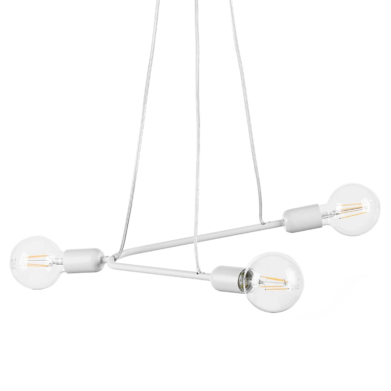Sospensione Boomerang bianco