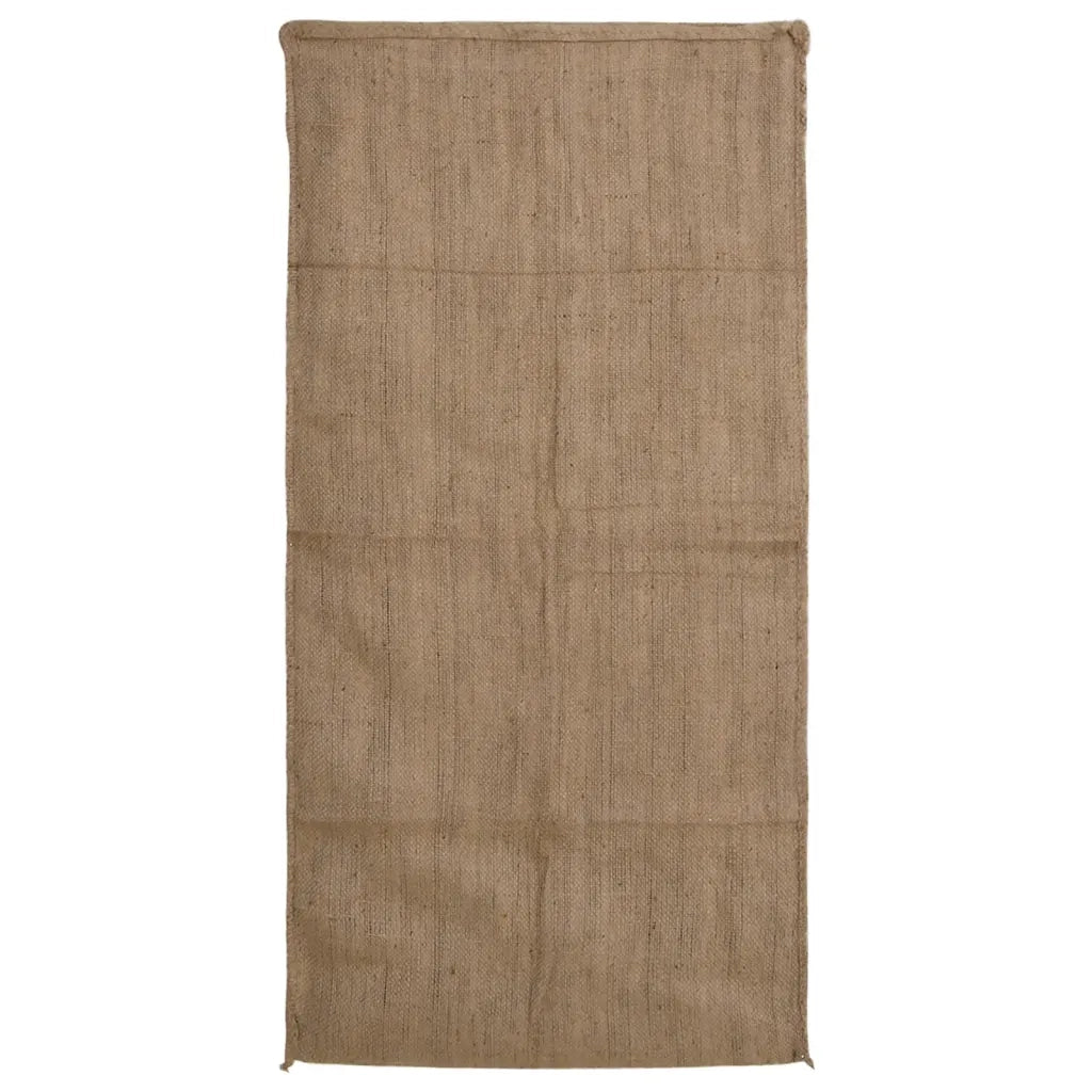 Sacchi di iuta 10 pezzi 65x135 cm 100% iuta 340 gsm 155786