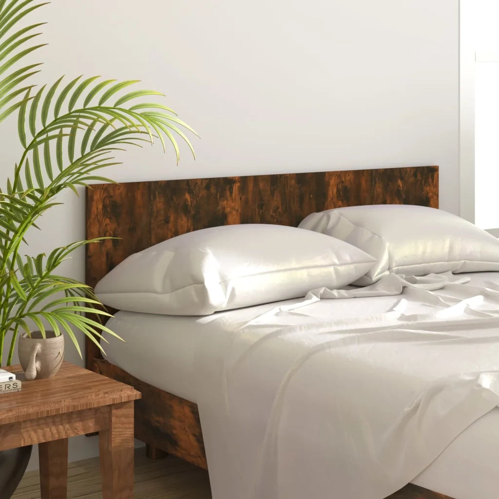 Testiera | Testata Letto Rovere Fumo 160x1,5x80 cm in Legno Multistrato